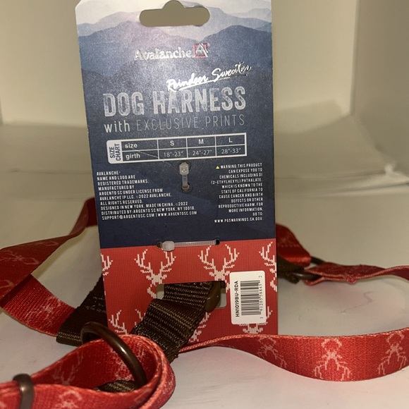 Dog Harness with exclusive print Avalanche large 28”-33” new - Picture 4 of 6